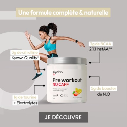 formule complete preworkout sans cafeine