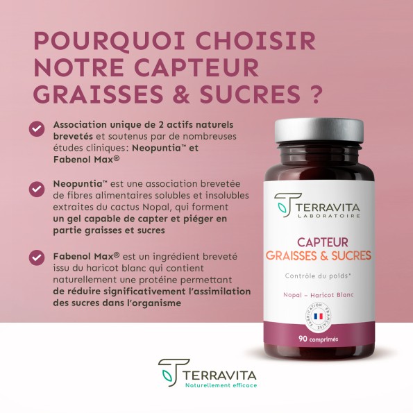 Capteur graisses & sucres