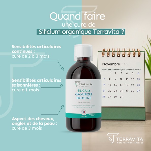 Silicium organique bioactivé