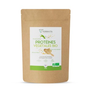 Protéine végétale Bio en poudre