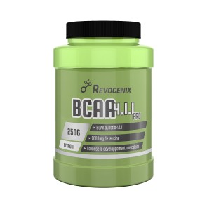 BCAA 4.1.1 Pro Poudre Citron Pot de 250g